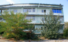 Фоторепортаж из военного госпиталя в Алматы