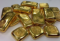 Цена на золото выросла по итогам вечернего межбанковского фиксинга в Лондоне в четверг