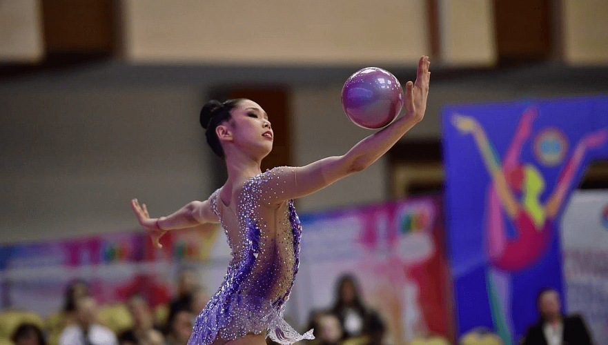Казахстанка завоевала «золото» чемпионата Азии в индивидуальном многоборье в Ташкенте