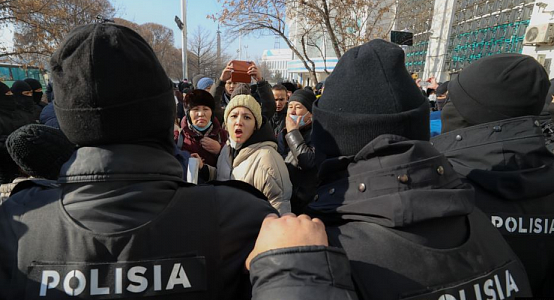JFJ British foundation published an article by KazTAG journalist about kettling in Kazakhstan