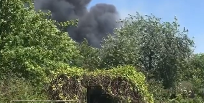 Три десятка дач сгорели в Павлодаре