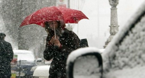Wet snow forecasted on nearest two days in Almaty