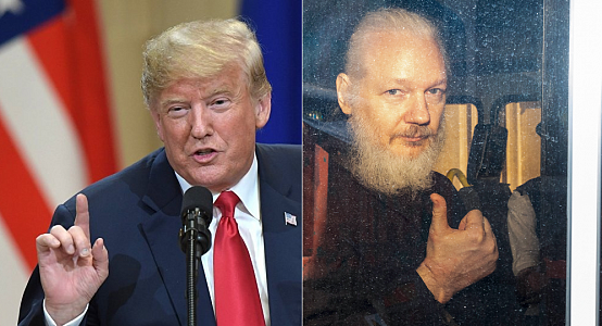 Trump offered to pardon Assange if he denied Russia helped leak Democrats' emails: lawyer