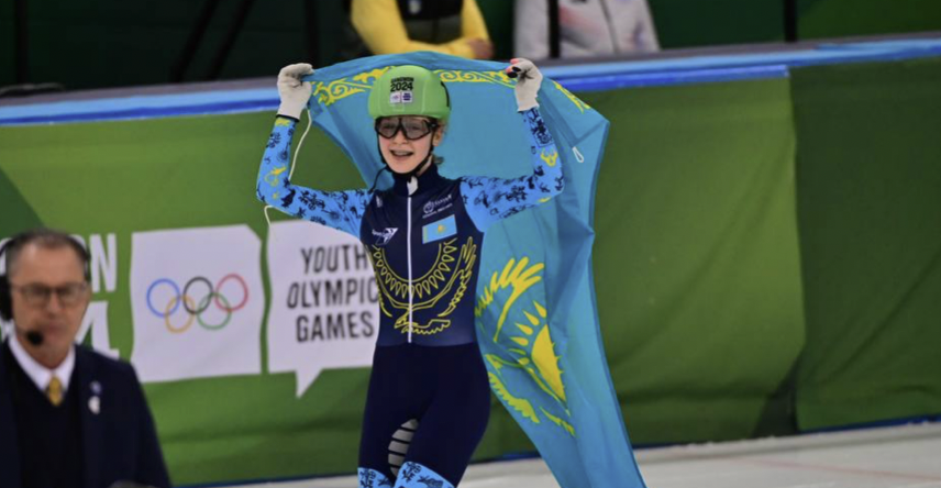 Шорт-трекистка Казахстана Полина Омельчук завоевала «бронзу» юношеской Олимпиады Канвон