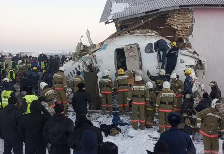 Граждане Украины, Кыргызстана и Китая были на борту разбившегося самолета под Алматы