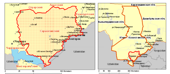 В Южном Казахстане депутаты проголосовали за административное разделение густонаселенных районов