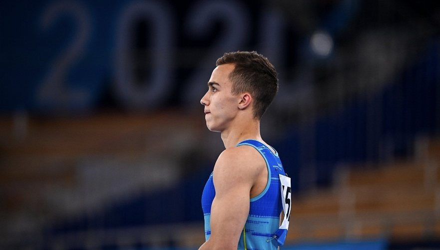 A Kazakhstani won silver at the Asian Artistic Gymnastics Championships in Uzbekistan