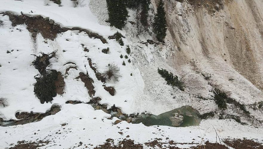 Avalanche went down Medeu district of Almaty