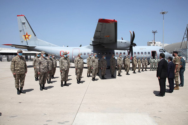 Казахстанские военные медики прибыли в Бейрут для помощи пострадавшим при взрыве
