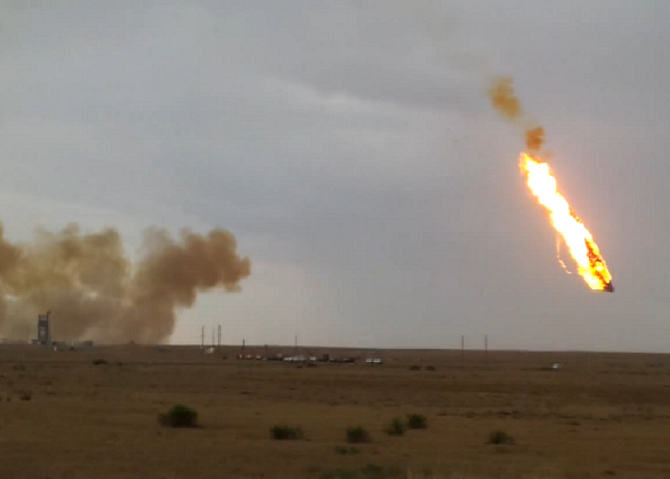 Казахстан отказался от соглашения с Россией по участку для падения частей ракет