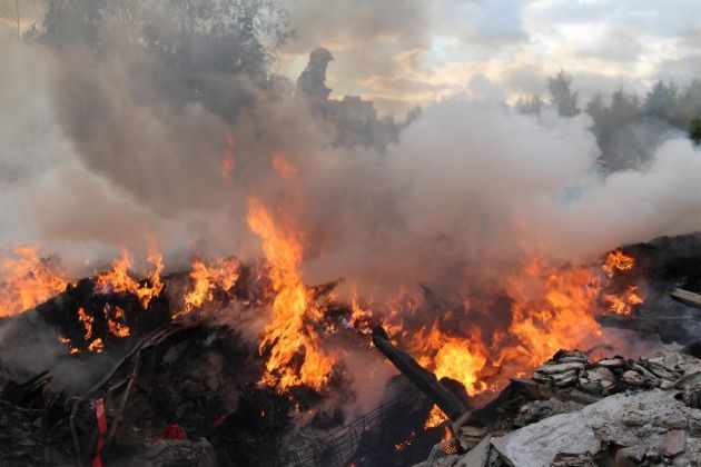 «Өскеменспецкоммунтранс» оштрафовали за возгорания на свалке в Усть-Каменогорске 
