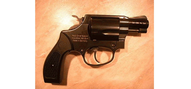 Пистолет и револьвер нашли в сарае у жителя Павлодарской области