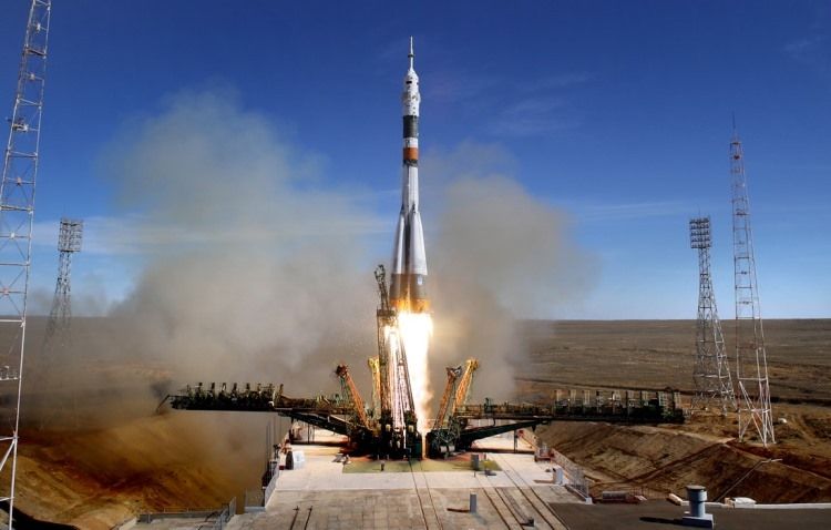 С Байконура запущена ракета «Союз» с грузовым кораблем «Прогресс МС-15»
