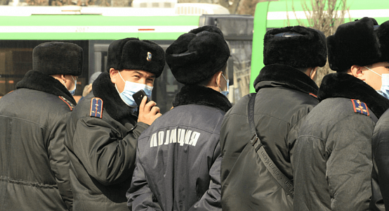 Police officers in Almaty are suspected of participating in organized criminal group