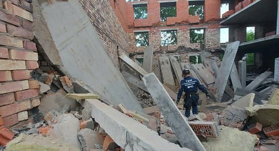  Constructed building collapsed in Pavlodar