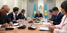 Назарбаев ДСҰ бас директорымен әлемдік сауда-экономикалық шиеленіс салдарын талқылады  