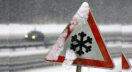 Все трассы временно закрыты в Акмолинской, Северо-Казахстанской и Карагандинской областях