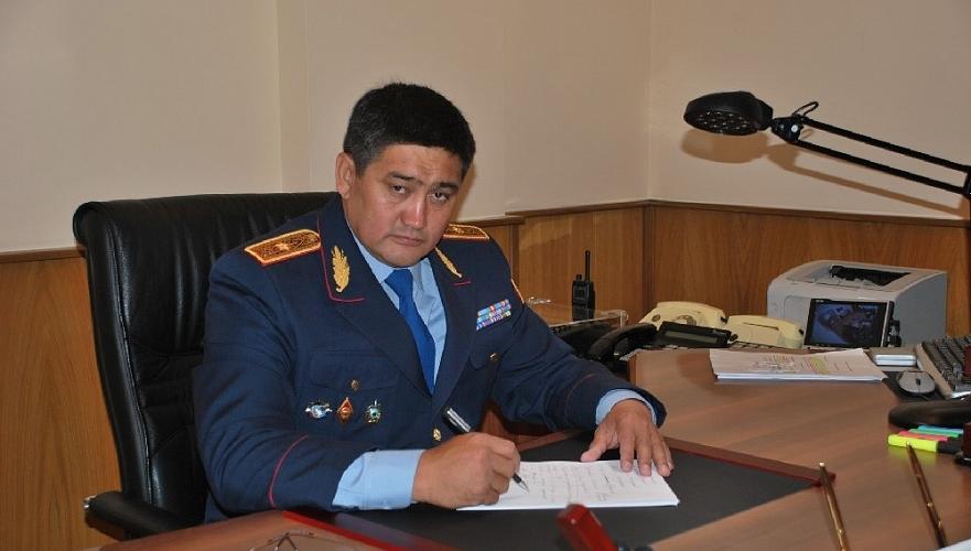 Сообщается о возможном задержании экс-главы полиции Алматы и области Серика Кудебаева