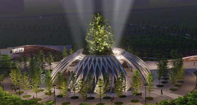 «Древо жизни» посадят в Парке мира и согласия в Нур-Султане