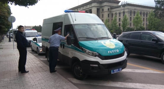 Over 200 people detained in Almaty