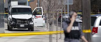 Ten dead and 15 injured as pedestrians hit in Toronto