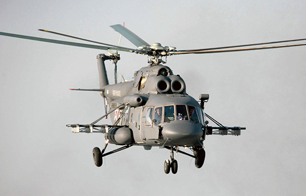 В Украине разбился вертолет, все четыре члена экипажа погибли