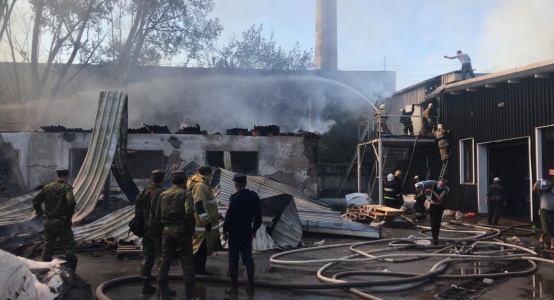 Woman's body discovered on site of fire in Zhetetisu district in Almaty