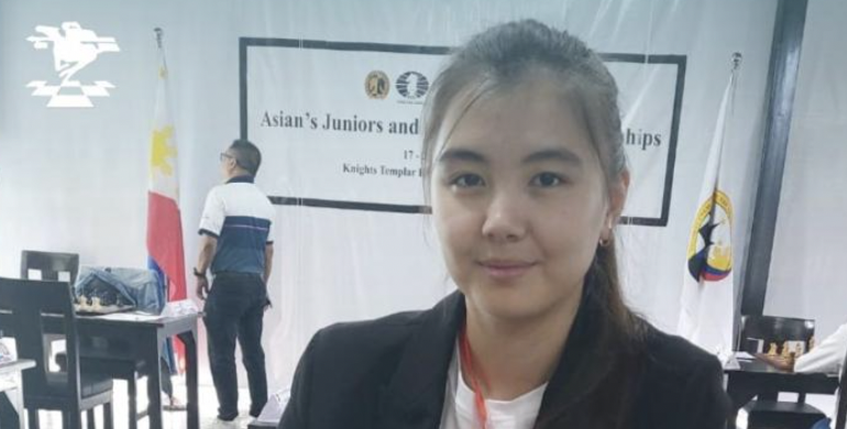 Кызылординка завоевала «серебро» на чемпионате Азии по шахматам