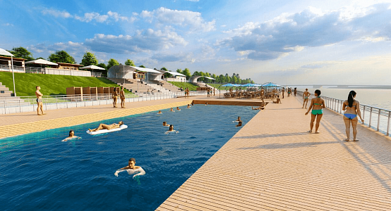 New beach will be opened on Nazarbayev's birthday in Nur-Sultan