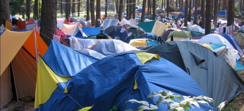 Только на 10 тыс. человек рассчитан палаточный лагерь службы спасения Алматы на случай ЧС