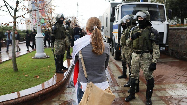 Более 100 участников оппозиционной акции задержаны в Беларуси