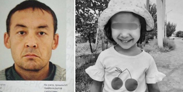 Подозреваемый в убийстве пятилетней девочки в Туркестанской области задержан на два месяца