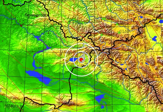 Землетрясение магнитудой 3,0 произошло в Восточно-Казахстанской области