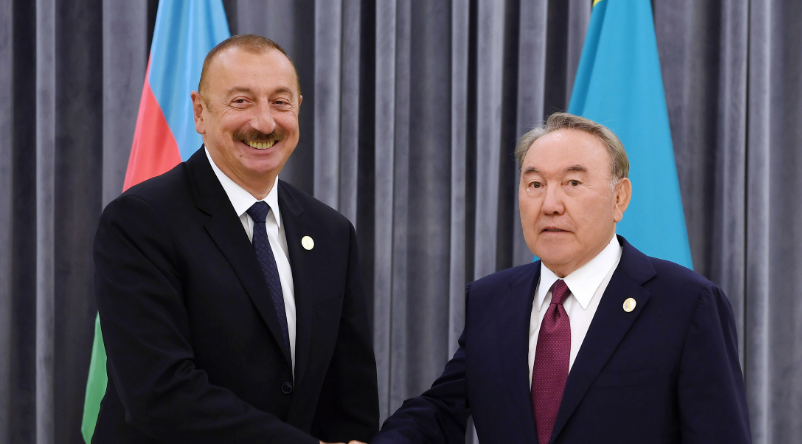 Состоялся телефонный разговор Назарбаева с президентом Азербайджана