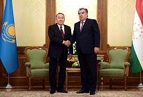 Назарбаев Қазақстан мен Тәжікстан арасындағы қарым-қатынстың сенімді сипатын атап өтті  