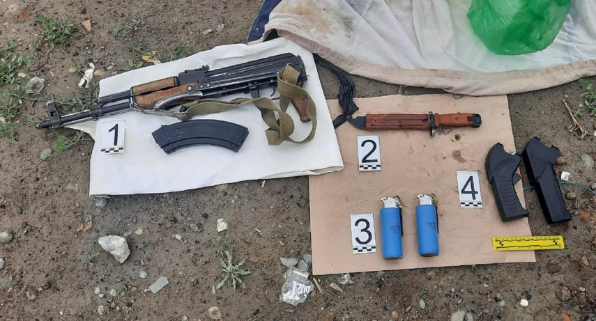 Гранаты и огнестрельное оружие нашли в Таразе