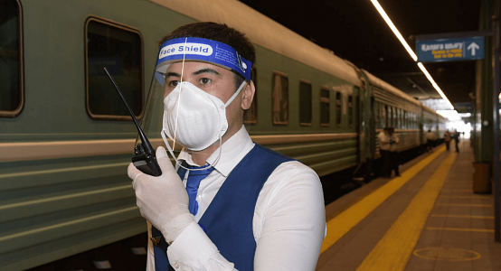 Passenger trains resumed operation in Kazakhstan
