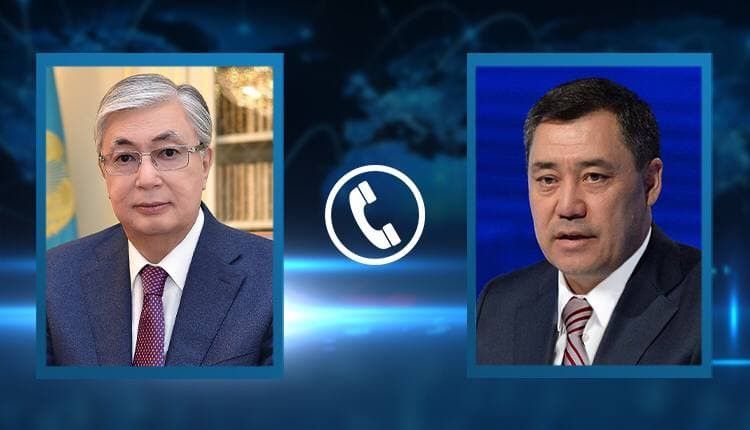 Токаев обсудил вооруженный конфликт на кыргызско-таджикской границе с Жапаровым