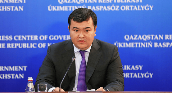 Zhenis Kasymbek replaced Altay Kulginov as mayor of Astana