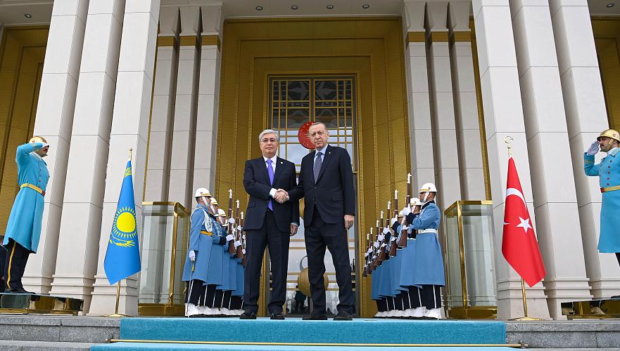 Tokayev held talks with Erdogan