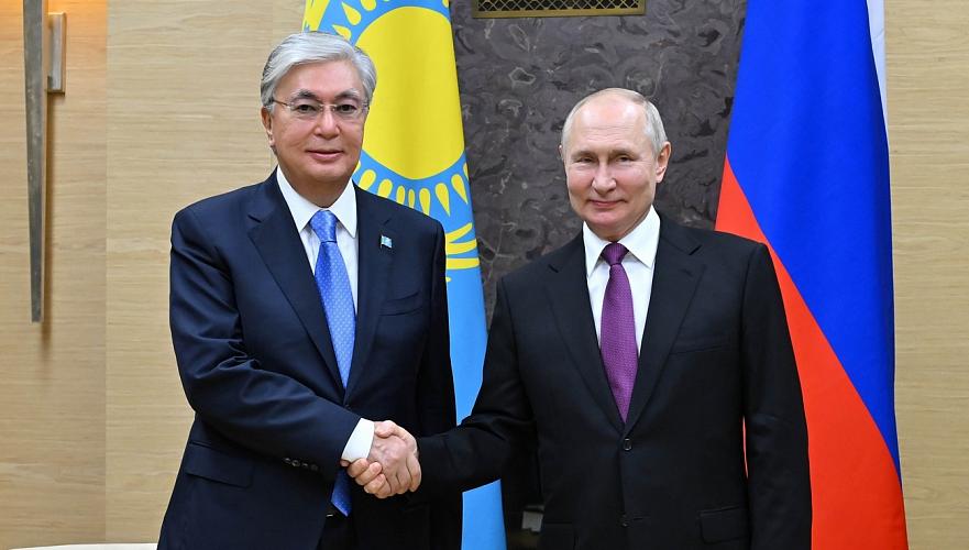 Tokayev congratulated Putin on his victory in Russian presidential elections
