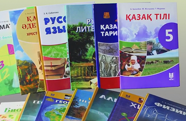 Школьные учебники в Казахстане хотят сделать одинаковыми по размеру