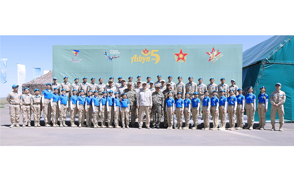 Республиканский военно-патриотический сбор молодежи «Айбын» стартовал в Карагандинской области