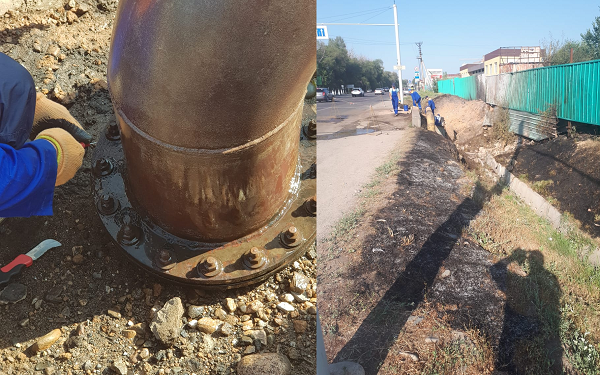 Повреждение газопровода на стыке Медеуского и Талгарского районов прокомментировали в «КазТрансГаз Аймак»