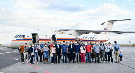 32 doctors arrived in Nur-Sultan from Russia to assist in fight with COVID-19