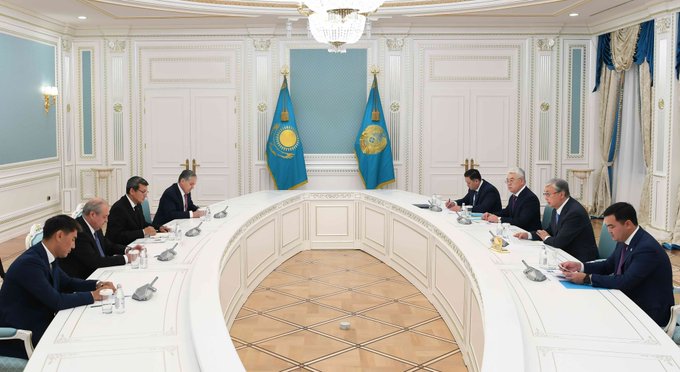 Региональные процессы обсудил Токаев с главами МИД стран Центральной Азии