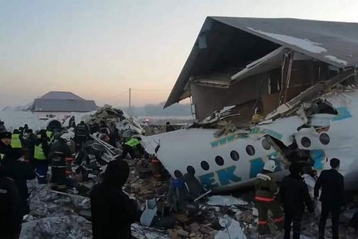 КГА просит не комментировать крушение самолета Bek Air до окончания расследования