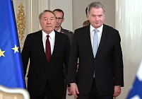 Назарбаев Финляндияның Қазақстан мен ЕО арасындағы диалогтың дамуына ықпал ететіне ниетті   