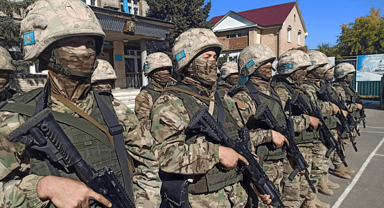 Exercises of territorial defense forces started in the region of Kazakhstan bordering with Russia