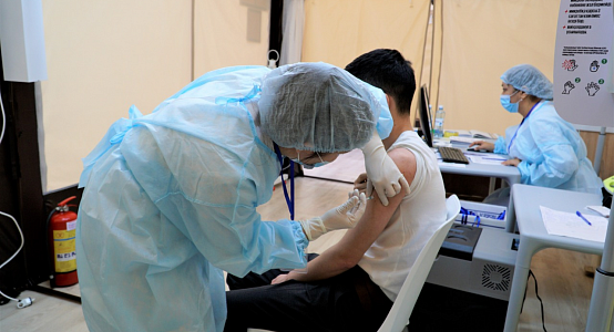 Almost a third of population is fully vaccinated in Kazakhstan - EDB